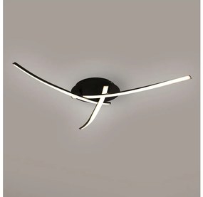 Brilagi - Plafonieră LED STRIPES, 24W/230V, neagră