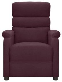 321223 vidaXL Fotoliu rabatabil, violet, material textil