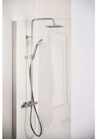Paravan de dus tip Walk-in Ideal Standard i.life 120x200 cm sticla 8 mm argintiu