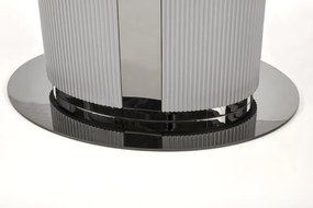Masa extensibila Dancan marmura alba/gri - L160-220 cm