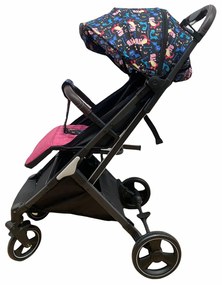 Carucior sport cu pliere compacta tip troller, 6-36 luni, Roz - CPC-23-roz