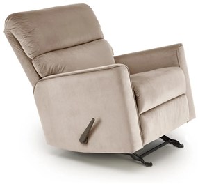 Fotoliu recliner Karim stofa bej H103 cm