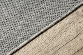 Covor, traversa SISAL SION A5165A Melanj țesute plate gri