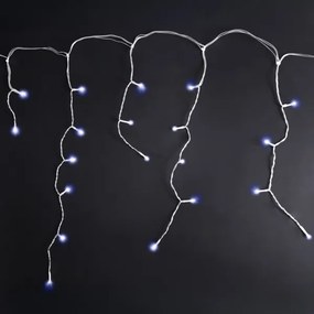 Brilagi - Ghirlandă luminoasă LED de exterior pentru Crăciun, 200 LED, 8 funcții, 13 m, IP44, alb rece
