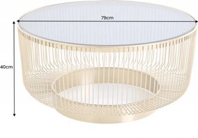 Masuta de cafea design unicat Variation 80cm