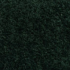 Covor tip traversă verde închis din fibre reciclate 60x230 cm Sheen – Flair Rugs