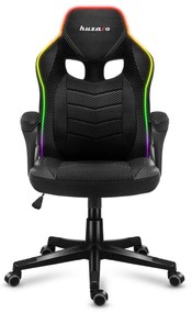 Fotoliu gaming Fusion 2.5 (negru + multicolor) (cu iluminat LED). 1087466