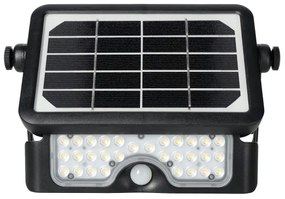 Proiector LED solar cu senzor LED/5W/3,7V 4000K IP65 3000 mAh