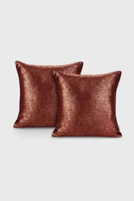 2PACK Față de pernă Veras cul.vinului 45x45 cm
