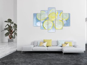 Tablou cu lămâie în gheață (150x105 cm)