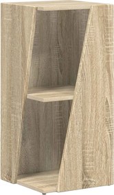 vidaXL Raft lateral Stejar Sonoma 33 x 32 x 70,5 cm Lemn compozit