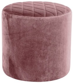 Puf din catifea Bonami Essentials Ejby, roz