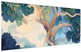 Tablou – Arbore cosmic (120x50 cm)