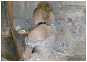 Tablou - Berthe Morisot, Woman at Her Toilette, reproducere (70x50 cm)