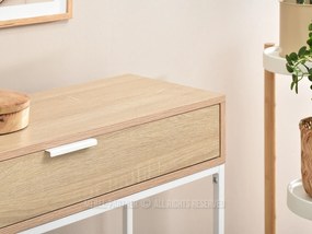 Măsuță consolă Norma M (sonoma + alb). 1110819