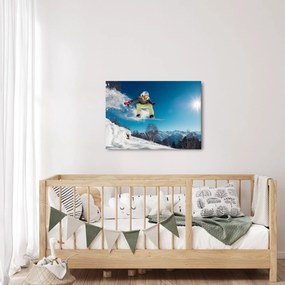 Tablou - Snowboarder (70x50 cm)