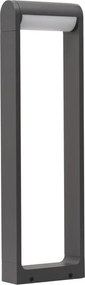 Stalp exterior IP65 FRAME 60cm 4000K gri inchis