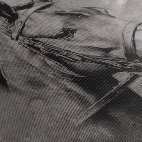 Tablou - Portret de cal (150x105 cm)