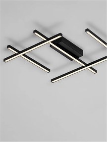 Lustra aplicata LED moderna design geometric PACE