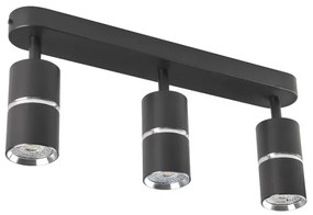 Spot BAMBOO 3xGU10/10W/230V negru