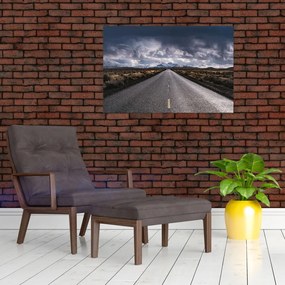 Tablou drumului în deșert (90x60 cm)