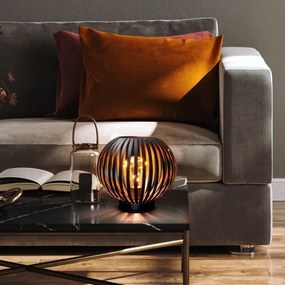 Lampă LED decorativă de masă Solight WO3102 LED/3xAA negru/cupru