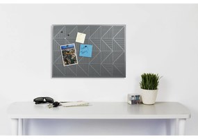 Tablă metalică perforată TRIGON + magneţi