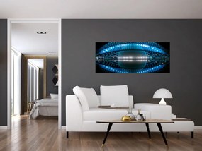 Tablou cu stadion de fotbal (120x50 cm)