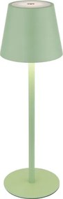 Globo 58488BG-LED Lampă de masă pentru exterior 3-în-1 VANNIE, dimmabilă cu comandă tactilă și reîncărcabilă, 3W/5V IP54 verde