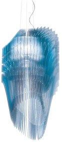 Lustra design Art Deco realizata manual Avia M Blue