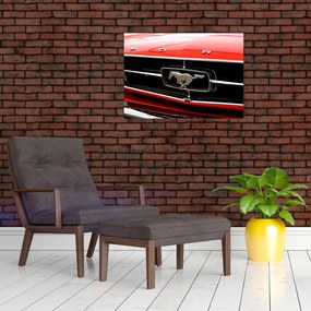 Tablou - Mașina roșie (70x50 cm)