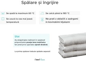 Prosop SOFT 50x90 cm galben, 100% bumbac