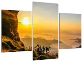 Tablou - Ceața de dimineață în vale (90x60 cm)