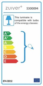 Lustră Zuiver Pendant, gri
