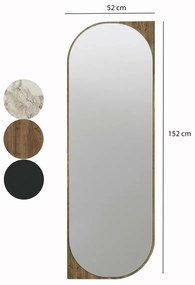 Oglindă Livi Walnut 52 x 152 cm