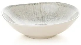 Set de veselă 24 piese, gri, din porțelan