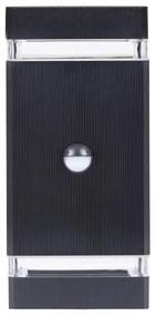 Aplică de exterior cu senzor NIZZA 2xGU10/35W/230V IP65