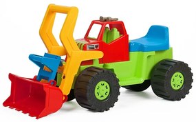 Bayo Excavator încărcător pentru copii, 74 cm,verde