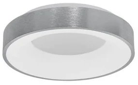 Plafoniera LED moderna 38cm RANDO THIN argintie NVL-9353834