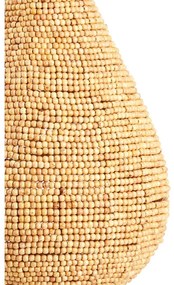 Lustră în culoare naturală cu abajur din lemn ø 40 cm Kabinda – Light &amp; Living