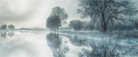 Tablou cu natura iarna (120x50 cm)