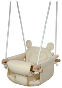 Leagăn textil pentru copii 2Kids Toys crem/bej