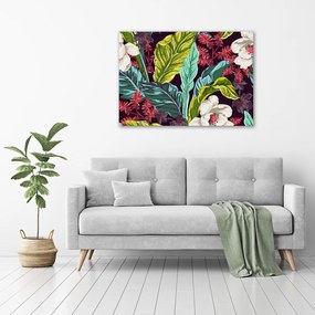 Tablou pe pânză canvas Flori tropicale