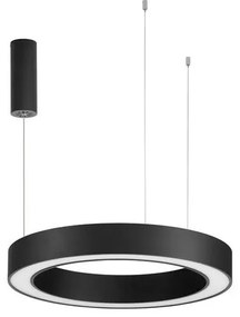 Pendul LED dimabil design modern MORBIDO negru