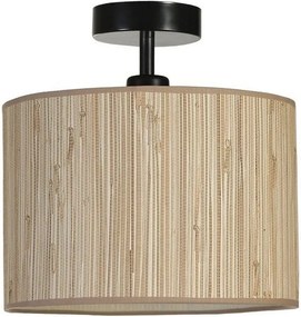 Lustra 846STL5127, stejar/negru, metal/lemn, 30x30 cm