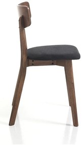 Scaun din lemn de nuc Tomasucci Varm