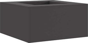 vidaXL Cuptor de foc Negru 80 x 80 x 40 cm Oțel