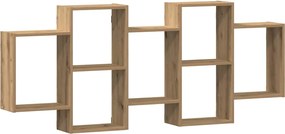 vidaXL Raft de perete, lemn artizanal, 159x18x65 cm, lemn prelucrat