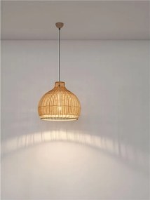 Lustra, Pendul din ratan sintetic pentru exterior Pals natur