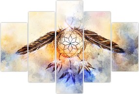 Tablou - Captator de vise cu pene (150x105 cm)